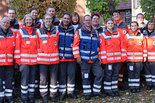 Gruppenbild der Bereitschaft