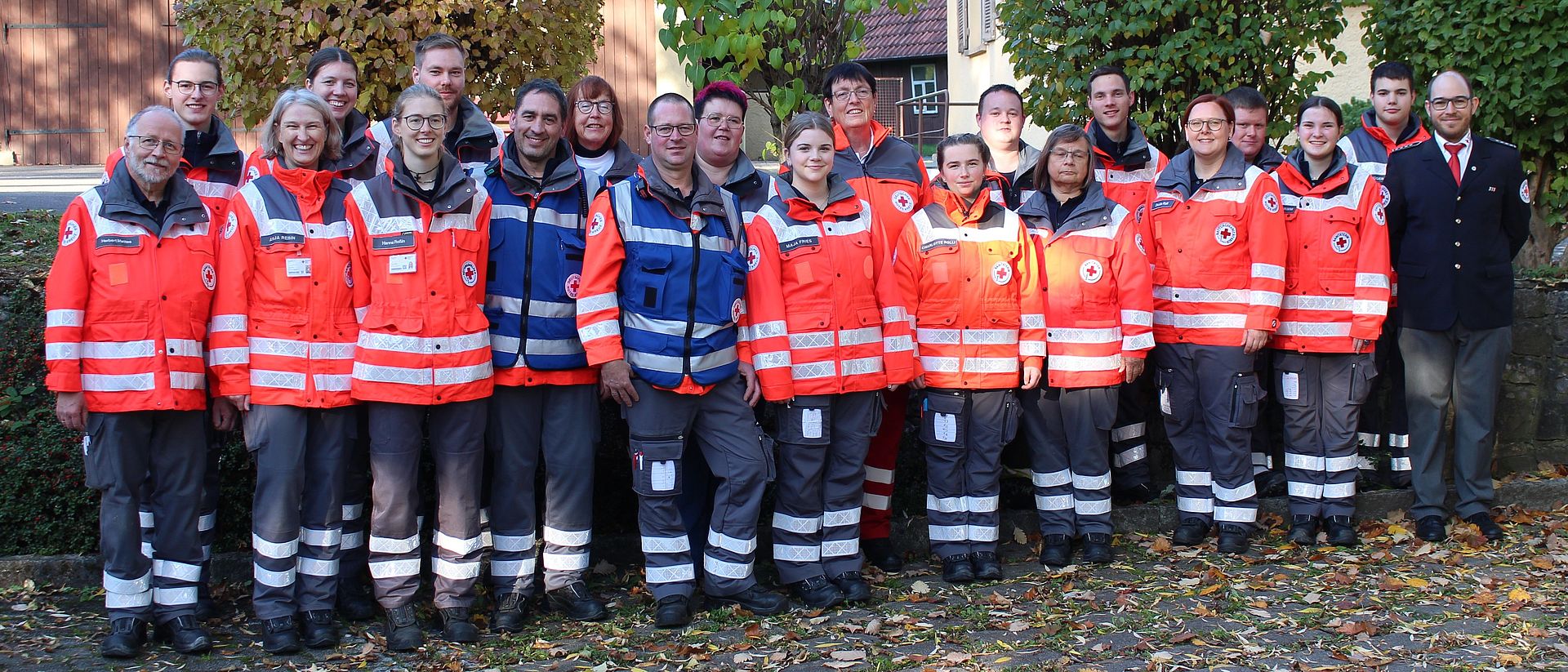 Gruppenbild der Bereitschaft