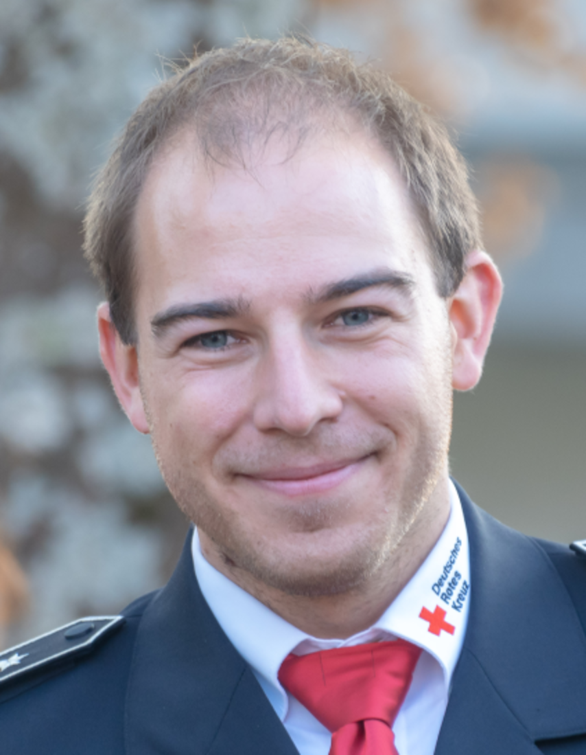 Bereitschaftsleiter Daniel Müller