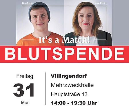 Teaser Blutspende Villingendorf